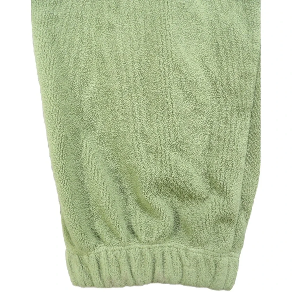 Jordan Flight Fleece Sweatpants Men L Green Jumpman Logo Pocket Joggers Gym Wear